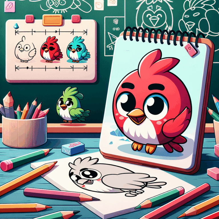 Comment dessiner : Angry Birds
